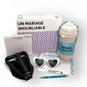 Kit capsule temporelle – Spécial mariage
